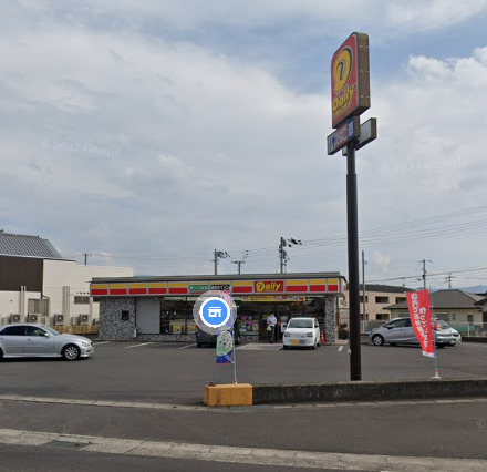 コンビニ　デイリーヤマザキ 観音寺村黒町店（コンビニ）まで1249m