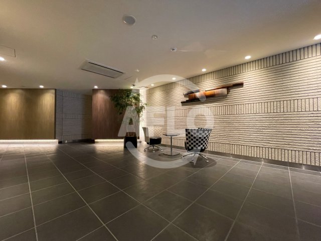 ロビー　パークアクシス心斎橋　ロビー