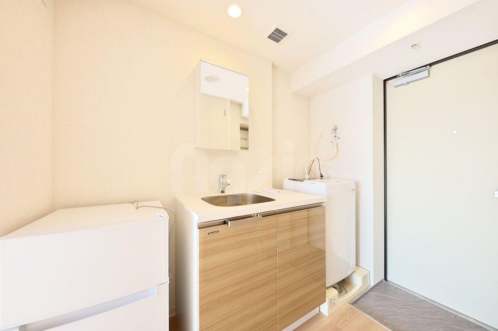 キッチン　洗面型キッチン