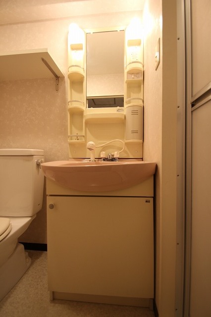 洗面設備　同物件別号室のものです。