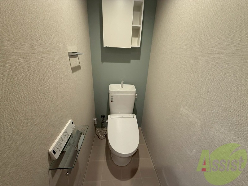 トイレ　トイレはウォシュレット付きです。シャワートイレは嬉しいですね