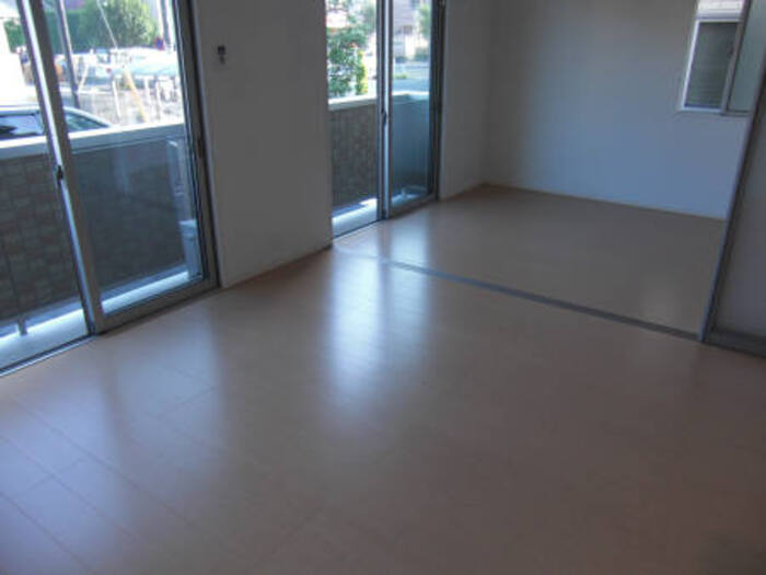 居室・リビング　居室全景 3号室