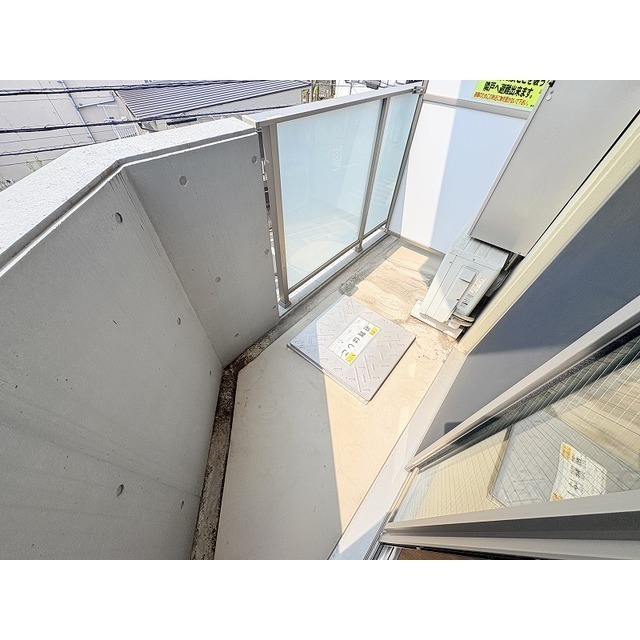 バルコニー　退去前の為、他号室の写真です