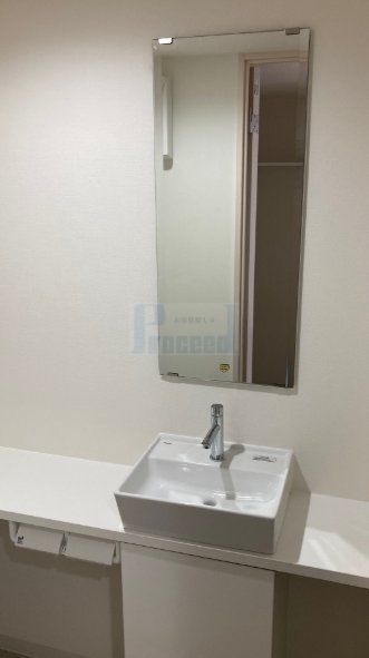 洗面設備　うれしい独立洗面台！