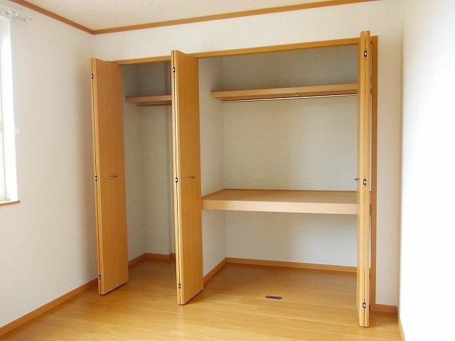 収納　収納のためのスペースです