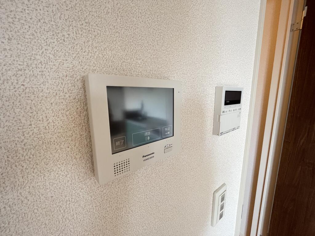 その他設備　モニタ付きインターホン