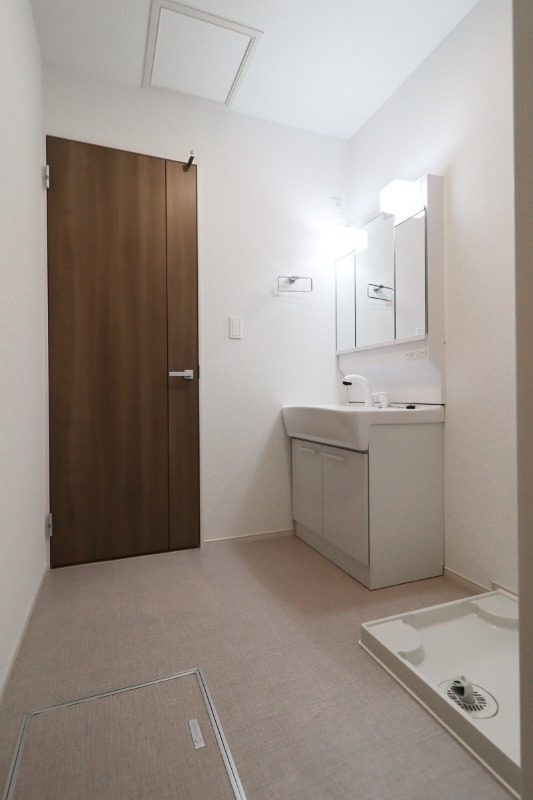 洗面設備　図面と現状に相違がある場合には現状を優先