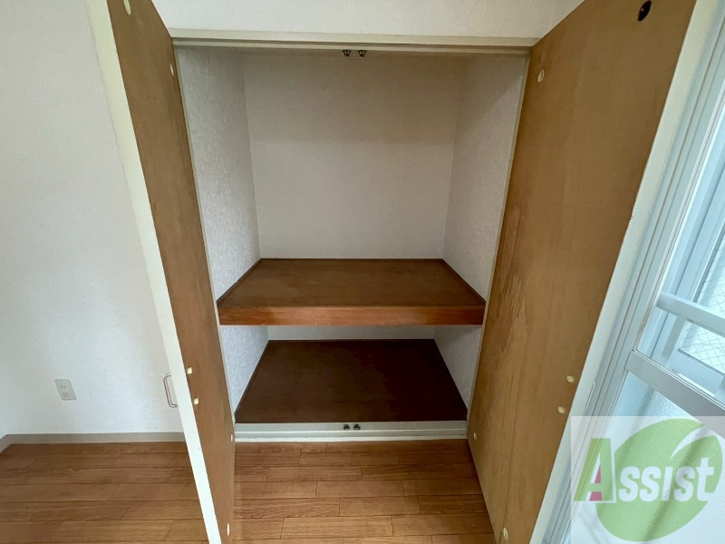 収納　収納もバッチリあるのでお部屋が片付きますよ！