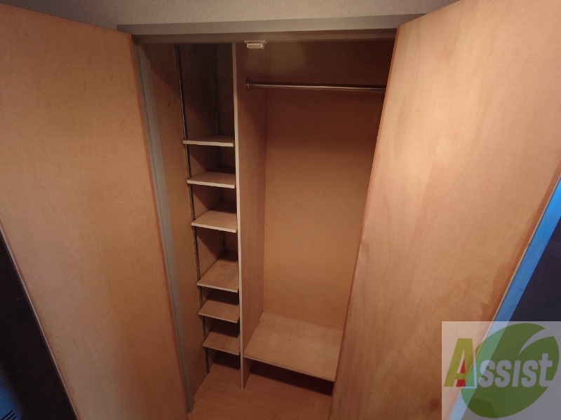 収納　収納もバッチリあるのでお部屋が片付きますよ！
