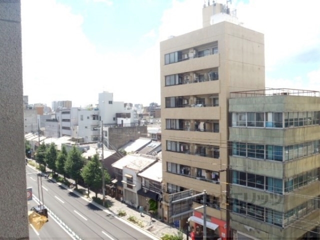 眺望　西向きです