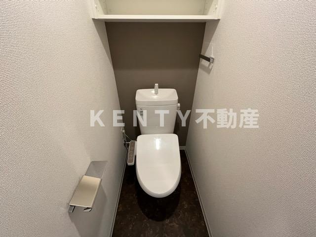 トイレ　ゆったりとした空間のトイレです