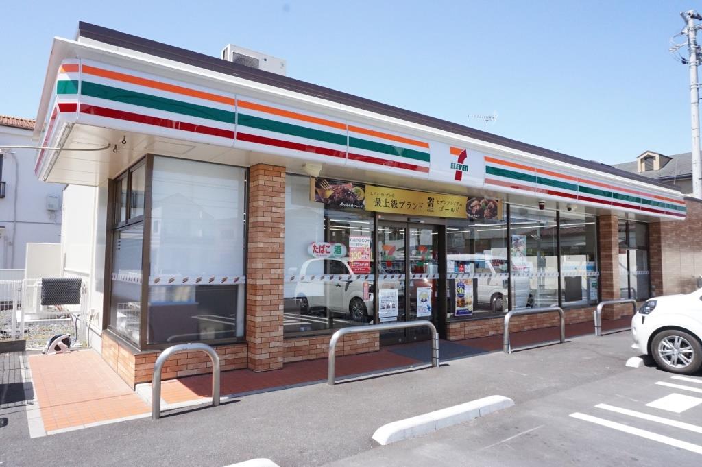 コンビニ　セブンイレブン 草加柳島店（コンビニ）まで165m