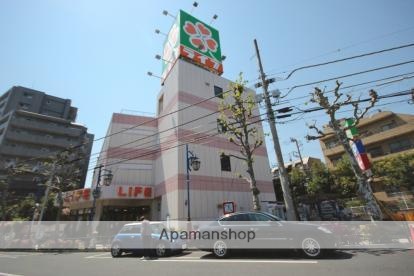 スーパー　ライフ　新大塚店（スーパー）まで490m