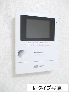 セキュリティ　カメラ付インターホン（イメージ）
