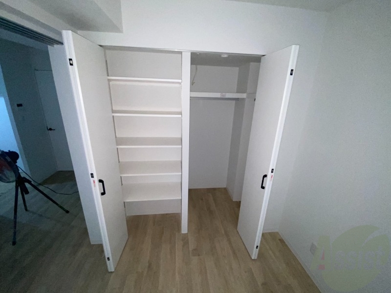 収納　収納もバッチリあるのでお部屋が片付きますよ！