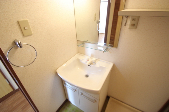 洗面設備　※別号室の写真です