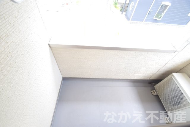 バルコニー　陽当たり良好なバルコニーです