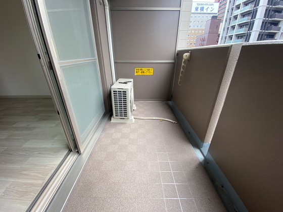 バルコニー　※別部屋の写真です