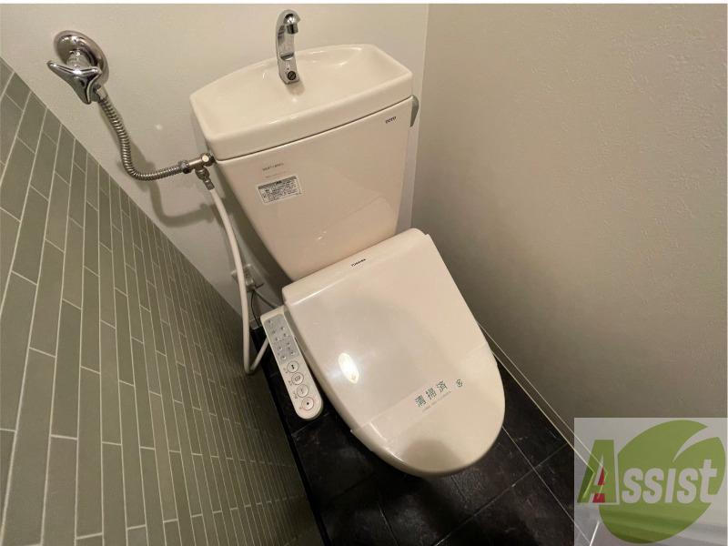 トイレ　清潔感があり安心して使用できるトイレになっておりました。