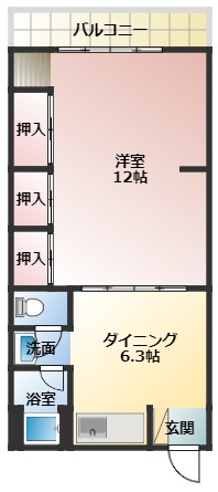 ハイクオリティ向陵の間取り写真