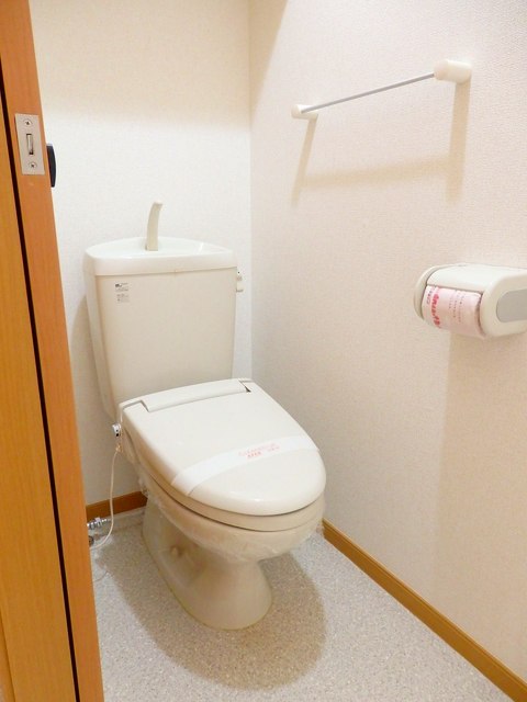 トイレ　同物件別号室の写真です。