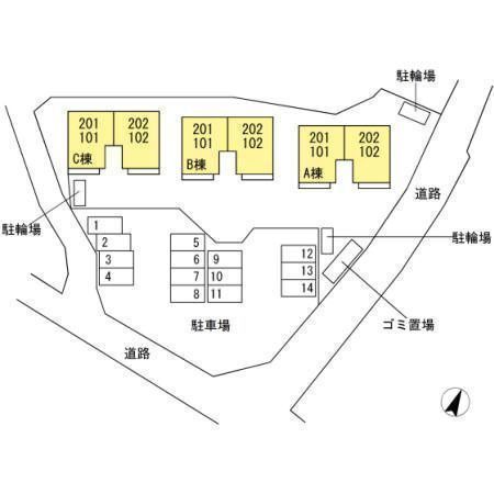 ＪＲ南武線 宿河原駅 徒歩10分 2階建 築11年のその他写真