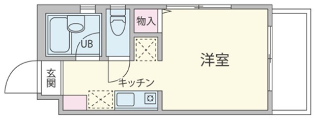 アヴェール赤羽の間取り写真