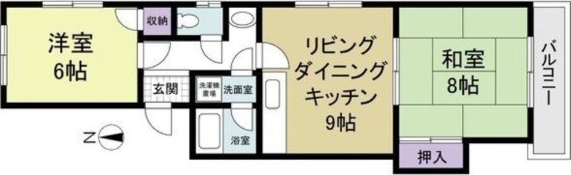 ラ・フォーレ諏訪IIの間取り写真