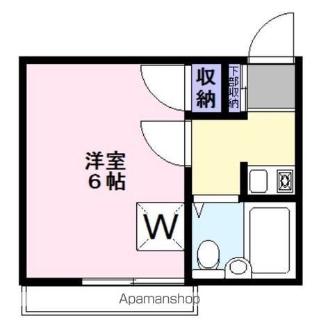東急東横線 妙蓮寺駅 徒歩7分 2階建 築33年の間取り写真