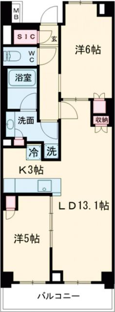 BLESS中野弥生町の間取り写真