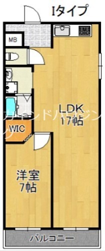 第一盛運マンションの間取り写真