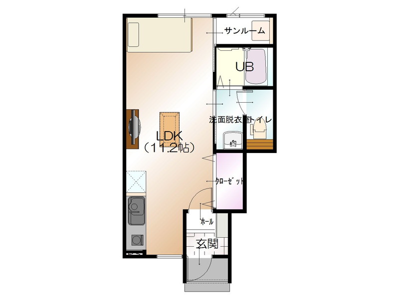 D BOX畝田東の間取り写真