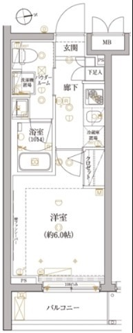 レアライズ立石の間取り写真