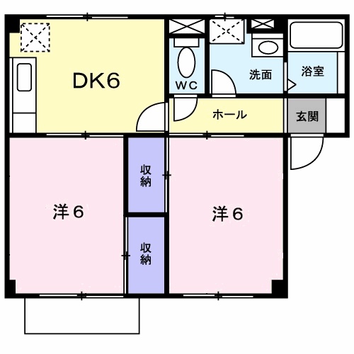 ベラノッテの間取り写真