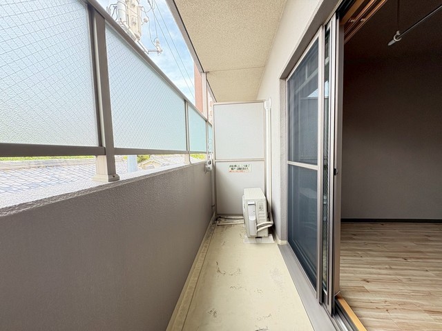 バルコニー　写真は違う号室です。