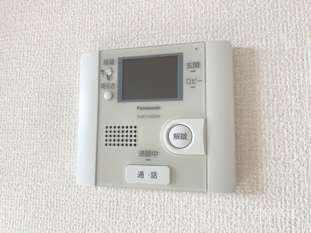 セキュリティ　安心のモニター付きインターホン！