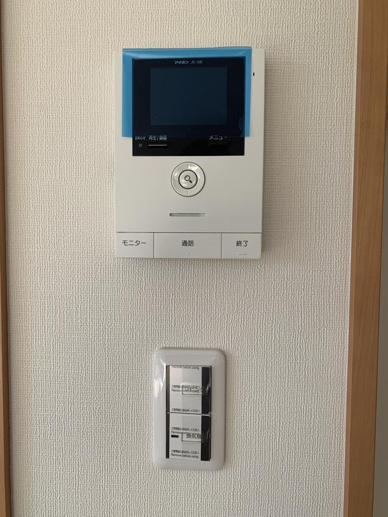 セキュリティ　親子TVモニターホン/１F・２F付き