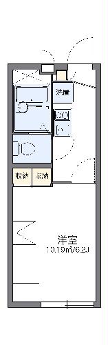 レオパレス上台の間取り