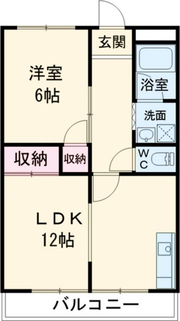 メゾンヤマダの間取り