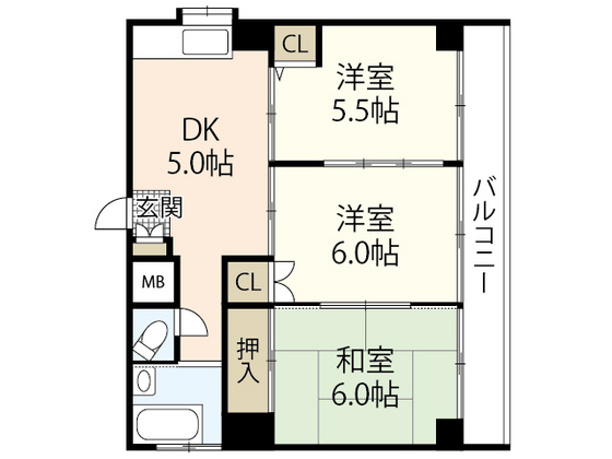 小嶋ビルの間取り