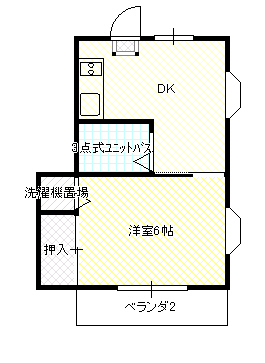 カーサ・デ・マイカの間取り