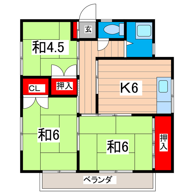 オーゼン十王の間取り