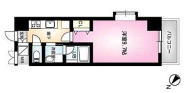 ファーストクラス柳都大橋の間取り