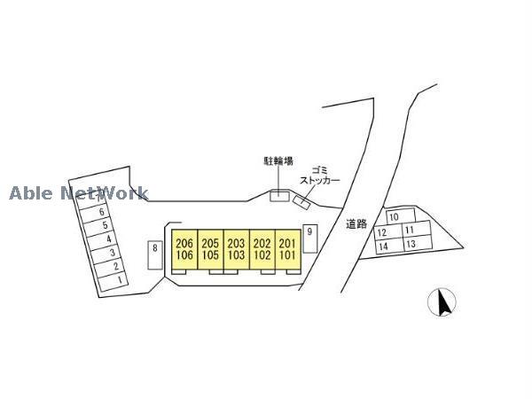 【大村市中里町のアパートのその他】