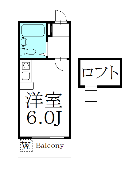 東京都中野区野方１（アパート）の賃貸物件の間取り