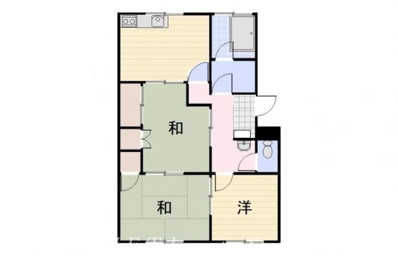 高松市屋島西町のマンションの間取り