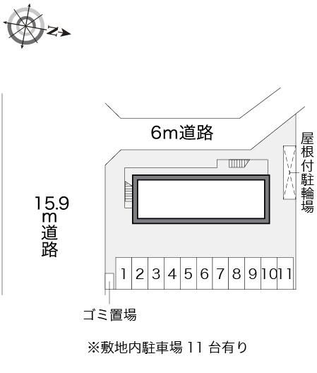 【レオパレスＮＯＧＡＭＩの駐車場】