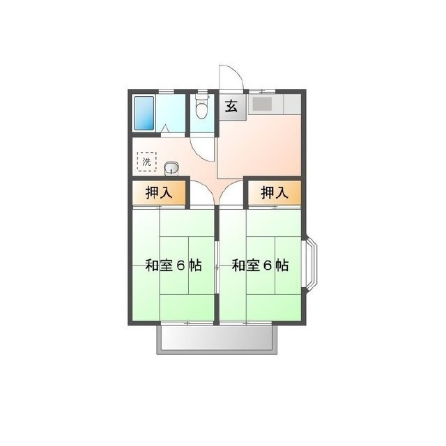 コーポグロリアの間取り