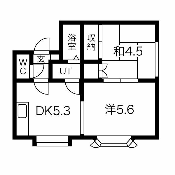 ルミエールアライIの間取り