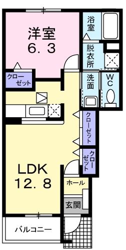 【ビオラ・プレッソＢの間取り】